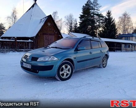 Зеленый Рено Меган, объемом двигателя 1.5 л и пробегом 297 тыс. км за 3950 $, фото 1 на Automoto.ua