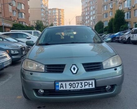 Зеленый Рено Меган, объемом двигателя 2 л и пробегом 277 тыс. км за 4500 $, фото 1 на Automoto.ua