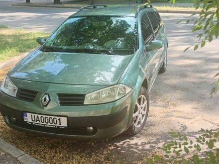 Зеленый Рено Меган, объемом двигателя 0 л и пробегом 247 тыс. км за 5100 $, фото 1 на Automoto.ua