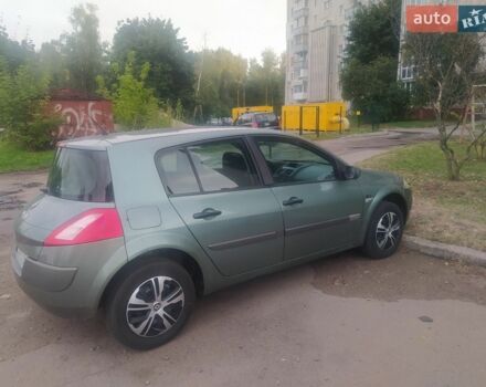 Зеленый Рено Меган, объемом двигателя 1.6 л и пробегом 320 тыс. км за 3500 $, фото 1 на Automoto.ua
