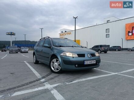 Зелений Рено Меган, об'ємом двигуна 1.6 л та пробігом 208 тис. км за 4800 $, фото 1 на Automoto.ua