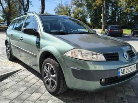 Рено Меган 2004 в Виннице на Automoto.ua Зеленый Рено Меган, объемом двигателя 1.6 л и пробегом 327 тыс. км за 3500 $, фото 1 на Automoto.ua