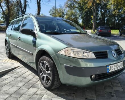 Зелений Рено Меган, об'ємом двигуна 1.6 л та пробігом 327 тис. км за 3500 $, фото 1 на Automoto.ua