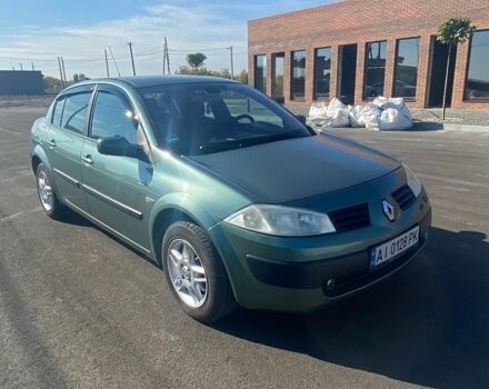 Зелений Рено Меган, об'ємом двигуна 1.6 л та пробігом 160 тис. км за 5000 $, фото 1 на Automoto.ua