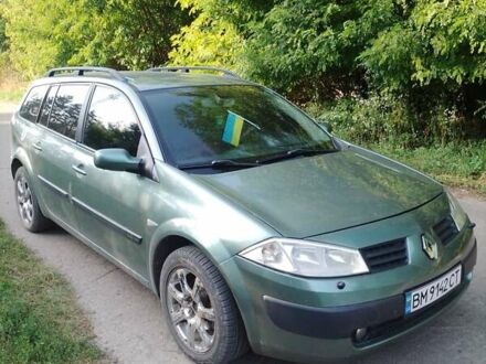 Зелений Рено Меган, об'ємом двигуна 2 л та пробігом 230 тис. км за 5000 $, фото 1 на Automoto.ua