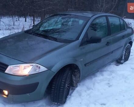 Зеленый Рено Меган, объемом двигателя 1.6 л и пробегом 311 тыс. км за 3300 $, фото 1 на Automoto.ua