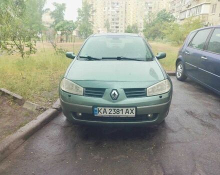 Зеленый Рено Меган, объемом двигателя 1.6 л и пробегом 232 тыс. км за 3500 $, фото 1 на Automoto.ua