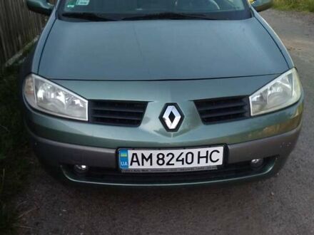 Рено Меган 2004 у Житомирі на Automoto.ua Зелений Рено Меган, об'ємом двигуна 1.6 л та пробігом 215 тис. км за 5000 $, фото 1 на Automoto.ua