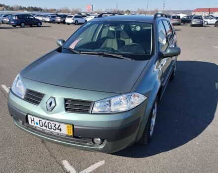 Зеленый Рено Меган, объемом двигателя 1.6 л и пробегом 149 тыс. км за 6000 $, фото 1 на Automoto.ua