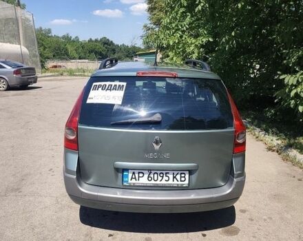 Зелений Рено Меган, об'ємом двигуна 1.6 л та пробігом 280 тис. км за 4098 $, фото 1 на Automoto.ua