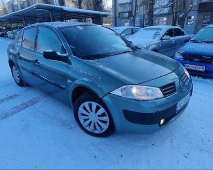 Зеленый Рено Меган, объемом двигателя 1.39 л и пробегом 210 тыс. км за 4150 $, фото 1 на Automoto.ua