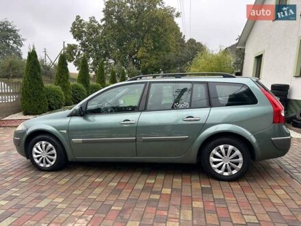 Зелений Рено Меган, об'ємом двигуна 2 л та пробігом 200 тис. км за 4600 $, фото 1 на Automoto.ua