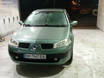 Зеленый Рено Меган, объемом двигателя 1.6 л и пробегом 239 тыс. км за 3800 $, фото 1 на Automoto.ua