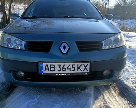 Зеленый Рено Меган, объемом двигателя 1.6 л и пробегом 160 тыс. км за 4200 $, фото 1 на Automoto.ua