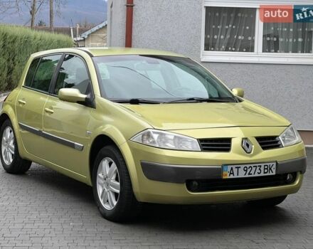 Зеленый Рено Меган, объемом двигателя 1.46 л и пробегом 264 тыс. км за 3499 $, фото 1 на Automoto.ua