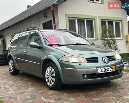 Зеленый Рено Меган, объемом двигателя 2 л и пробегом 200 тыс. км за 4450 $, фото 1 на Automoto.ua
