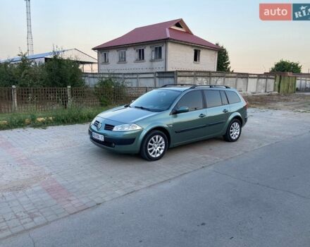 Зеленый Рено Меган, объемом двигателя 1.6 л и пробегом 332 тыс. км за 4750 $, фото 1 на Automoto.ua