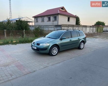 Зеленый Рено Меган, объемом двигателя 1.6 л и пробегом 332 тыс. км за 4850 $, фото 1 на Automoto.ua