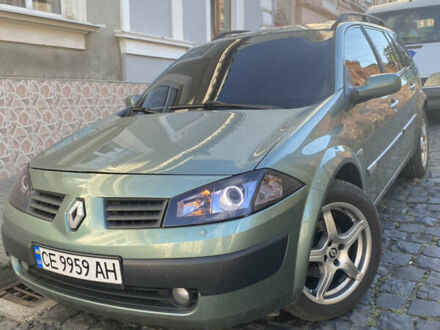 Зеленый Рено Меган, объемом двигателя 1.9 л и пробегом 190 тыс. км за 5900 $, фото 1 на Automoto.ua