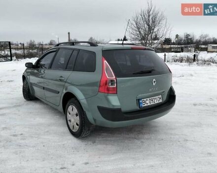 Зеленый Рено Меган, объемом двигателя 1.6 л и пробегом 230 тыс. км за 4800 $, фото 1 на Automoto.ua
