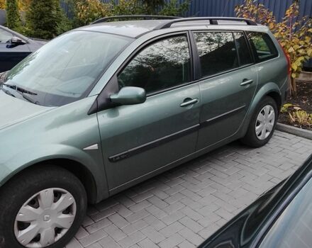 Зеленый Рено Меган, объемом двигателя 1.4 л и пробегом 223 тыс. км за 3888 $, фото 1 на Automoto.ua