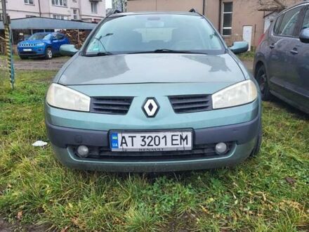 Зелений Рено Меган, об'ємом двигуна 1.6 л та пробігом 240 тис. км за 4600 $, фото 1 на Automoto.ua