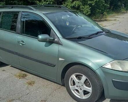 Зеленый Рено Меган, объемом двигателя 1.6 л и пробегом 247 тыс. км за 4900 $, фото 1 на Automoto.ua