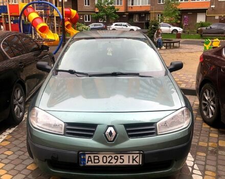 Зеленый Рено Меган, объемом двигателя 1.4 л и пробегом 165 тыс. км за 3700 $, фото 1 на Automoto.ua