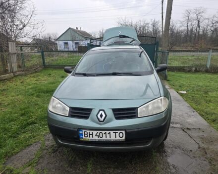 Зеленый Рено Меган, объемом двигателя 1.4 л и пробегом 203 тыс. км за 4199 $, фото 1 на Automoto.ua