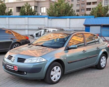 Зеленый Рено Меган, объемом двигателя 1.6 л и пробегом 230 тыс. км за 4940 $, фото 1 на Automoto.ua
