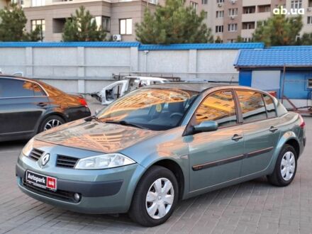 Зеленый Рено Меган, объемом двигателя 1.6 л и пробегом 230 тыс. км за 5740 $, фото 1 на Automoto.ua