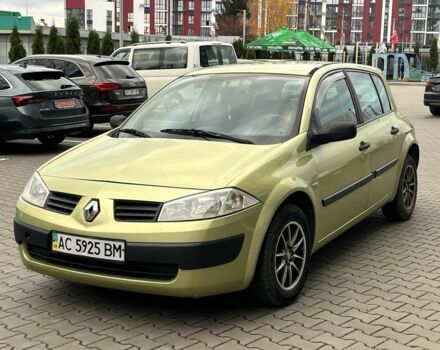 Зеленый Рено Меган, объемом двигателя 1.4 л и пробегом 260 тыс. км за 3350 $, фото 1 на Automoto.ua