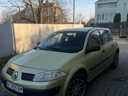Зелений Рено Меган, об'ємом двигуна 1.4 л та пробігом 290 тис. км за 3250 $, фото 1 на Automoto.ua