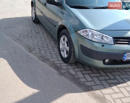 Зеленый Рено Меган, объемом двигателя 1.6 л и пробегом 239 тыс. км за 4500 $, фото 1 на Automoto.ua