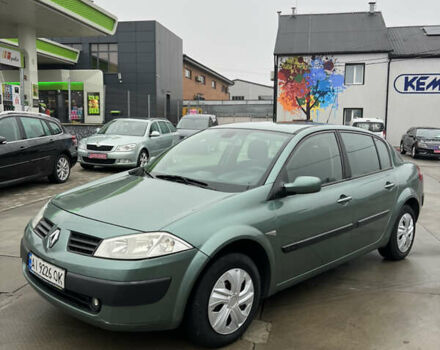 Зеленый Рено Меган, объемом двигателя 1.6 л и пробегом 226 тыс. км за 3700 $, фото 1 на Automoto.ua