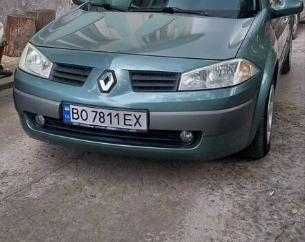Зеленый Рено Меган, объемом двигателя 1.6 л и пробегом 197 тыс. км за 5200 $, фото 1 на Automoto.ua