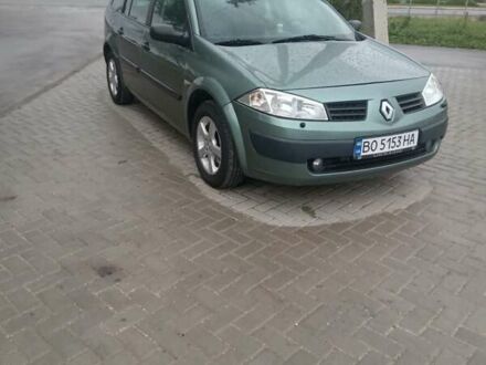 Рено Меган 2005 в Кременце на Automoto.ua Зеленый Рено Меган, объемом двигателя 1.6 л и пробегом 230 тыс. км за 4400 $, фото 1 на Automoto.ua