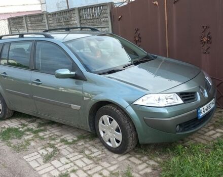 Зеленый Рено Меган, объемом двигателя 1.6 л и пробегом 216 тыс. км за 5150 $, фото 1 на Automoto.ua