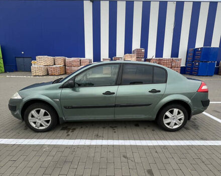Зеленый Рено Меган, объемом двигателя 1.6 л и пробегом 200 тыс. км за 5800 $, фото 1 на Automoto.ua