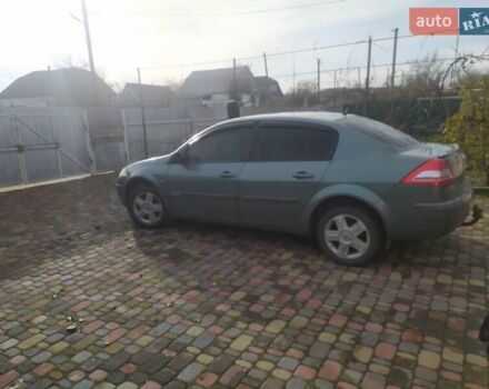 Зеленый Рено Меган, объемом двигателя 1.6 л и пробегом 140 тыс. км за 6000 $, фото 1 на Automoto.ua