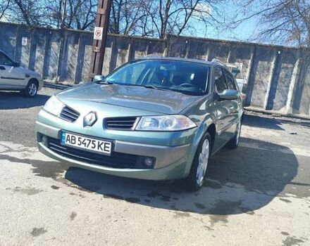Зеленый Рено Меган, объемом двигателя 1.6 л и пробегом 250 тыс. км за 4450 $, фото 1 на Automoto.ua