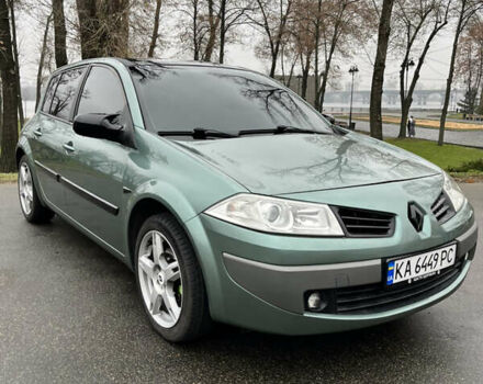 Зелений Рено Меган, об'ємом двигуна 1.6 л та пробігом 152 тис. км за 6800 $, фото 1 на Automoto.ua