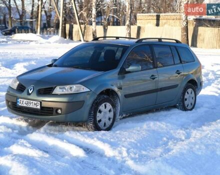 Зелений Рено Меган, об'ємом двигуна 1.6 л та пробігом 205 тис. км за 5200 $, фото 1 на Automoto.ua