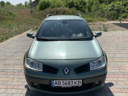 Рено Меган 2006 в Виннице на Automoto.ua Зеленый Рено Меган, объемом двигателя 1.6 л и пробегом 237 тыс. км за 5470 $, фото 1 на Automoto.ua