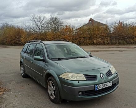 Рено Меган 2007 в Дрогобыче на Automoto.ua Зеленый Рено Меган, объемом двигателя 1.6 л и пробегом 152 тыс. км за 5300 $, фото 1 на Automoto.ua