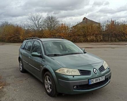 Рено Меган 2007 в Дрогобыче на Automoto.ua Зеленый Рено Меган, объемом двигателя 1.6 л и пробегом 152 тыс. км за 5300 $, фото 1 на Automoto.ua