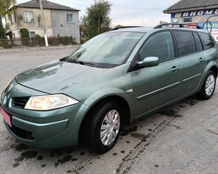 Рено Меган 2007 в Владимир-Волынский на Automoto.ua Зеленый Рено Меган, объемом двигателя 1.6 л и пробегом 232 тыс. км за 4500 $, фото 1 на Automoto.ua