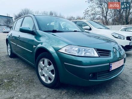 Рено Меган 2007 у Дніпро (Дніпропетровську) на Automoto.ua Зелений Рено Меган, об'ємом двигуна 1.6 л та пробігом 196 тис. км за 6800 $, фото 1 на Automoto.ua