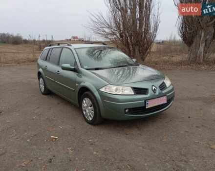Зелений Рено Меган, об'ємом двигуна 1.6 л та пробігом 232 тис. км за 4750 $, фото 1 на Automoto.ua