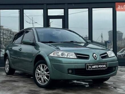 Зелений Рено Меган, об'ємом двигуна 1.6 л та пробігом 138 тис. км за 6790 $, фото 1 на Automoto.ua